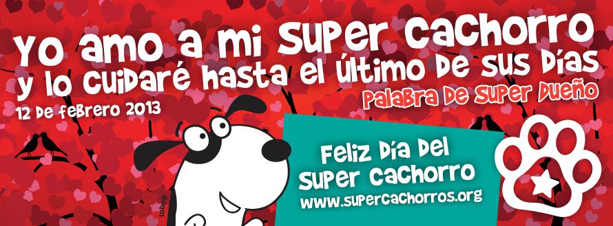 Feliz Día del Super Cachorro - Facebook Cover