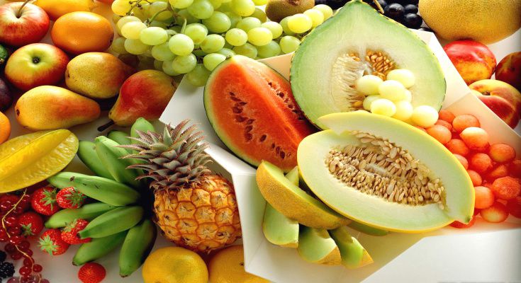 Frutas y verduras de verano